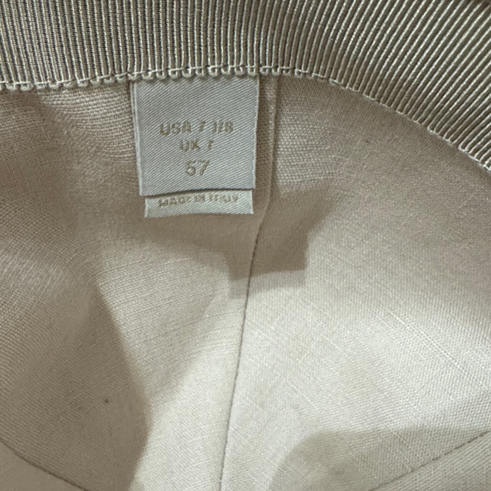 Rolex Beige Embroidered Logo Hat - Picture 5 of 6